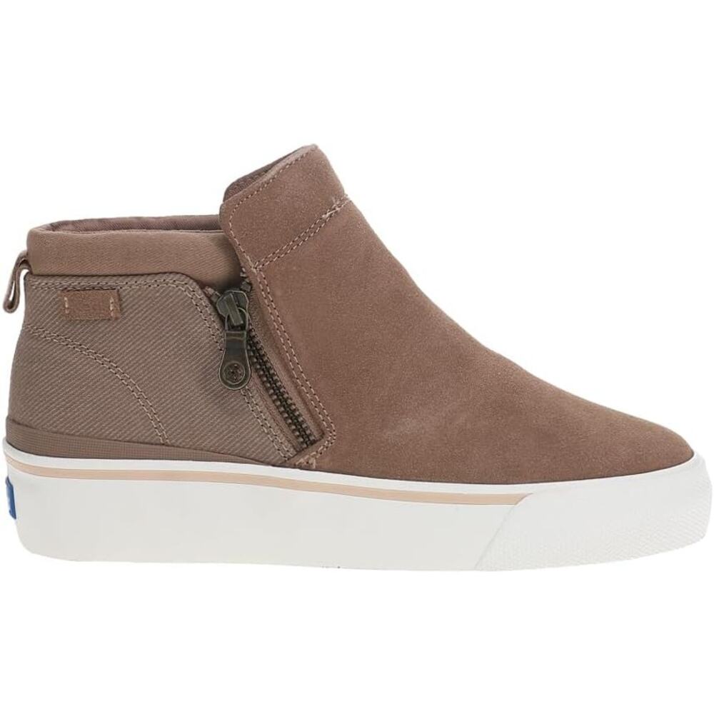KEDS womens Cooper Zip Bootie Suede/Canvas SIZE 10